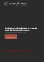 Analysing registration of previously used danish domain names english - 14 December 2017 - Frontcover
