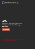 Analysis of domains suspected of infringing IP on dk domainnames - 12 September 2017 - Frontcover